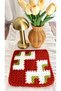Luxurious Design Hand-Knitted Dowry Towel - Bride & Groom's Bundle Soft Knitted Bath Towel - 6