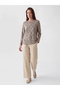 Lcw Grace Beige Crew Neck Blouse Pack of Polka Dot - 2