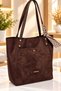 Suede Women's Shoulder Bag 1095