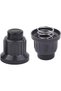 قطعتان من أغطية الإشعال التي تعمل ببطارية AAA، زر إشعال مع نوابض ومسامير تثبيت، أغطية إشعال R