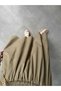 Elastic Waist Poplin Skirt with Side Pockets - 7