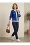 Women's Buttoned Soft Textured Knitwear Cardigan