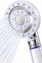 Glb-Stl41414 White Filtered Shower Head with 5 Different Water Flows, Massage Effect, Chlorine and Limescale Filtering - 4