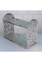 Makeup Organizer Perfume Organizer 2-Tier Set Metal Gold