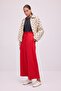 Wide-Letched Tracksuit with Elastic Waist - 3