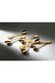 Tea Spoon Set 12 Pieces Ottoman Motif Metal Gold - 3
