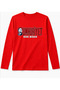Long-Sleeved T-Shirt with Embroidery-Like "Republic Us Heritage" Written on It, Print October 29 (Visual Print, Not Embroidery)