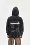 Unisex Anthracite Vintage Wash Oversize Hooded Sweatshirt Trendy Streetwear