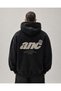 Unisex Anthracite Vintage Washed Oversize Hooded Sweatshirt Streetwear Hoodie