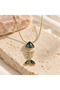 Midnight Marina Fishbone Necklace