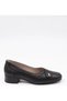 7665 Black Genuine Leather Casual Shoes - 5