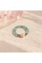 Aqua Pearl Spark Ring