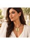 Aurelia Line Leather Necklace - 2
