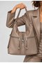 Women's Large Size Soft Leather Backpack with 4 Compartments and 2 Main Compartments (Size 38X27 cm) - 2