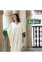 Women’s Arabian Dress Maxi Long Sleeve Modest Muslim Gown Elegant Traditional Design with Embellished Details - 2
