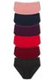 Women's Cotton High Waist Plus Size Panties 6 Pack