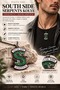 Riverdale Southside Serpents Green Snake Necklace Unisex - 2