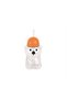 Children's Cup with Teddy Bear and Straw, Transparent Water Bottle 800 ml