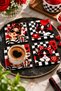 Glass Coaster |   Red Black White Pop Art Themed |   4-Piece Set |   10cm X 10cm - 3