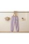 Stitch Printed Waist-Tie 2-Thread Seasonal Top and Bottom Girls' Set - 4
