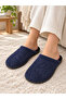 Women's Velvet Bow Embroidered Home Slippers - 2