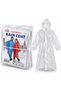 10 Pieces Transparent Disposable Raincoat Length: 135 cm - Width: 70 cm () Glbl-Stl57839