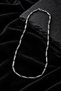 Stainless Steel Bar Model Chain Necklace