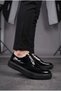 Patent Leather Orthopedic Daily Men's Shoes - 2