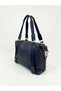 Medium Size Zippered Shoulder Bag with Adjustable Strap - 4