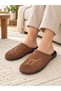 Women's Velvet Embroidered Indoor Home Slippers - 2