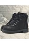 Rakerplus Griffon 8028-Sn1 Black Nubuck 100% Genuine Leather Zippered Boys' Boots