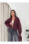 Women's Shawl Collar Short Jacket with Buckle Belt - 6