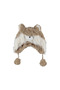Boys & Girls Fox Model Plush Beret & Hat - 3