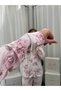 Women's Patterned Milan Long Sleeve Pajama Set with Underwear - 7