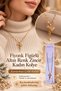 Bow Figured Zircon Stone Gold Color Chain Women's Necklace Tarnish Resistant Steel Necklace Style