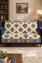 Multi-Purpose Velvet Sofa Cover with Non-Slip Sponge 165X215 cm Modern Bohemian Sofa Bed Throw Picnic Tablecloth Alk9 - 5