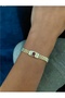 Emerald Stone Watch Band Appearance Bracelet - 6