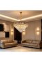 علاقي مودرن ذهبي E14*9 مقاس 600 ملم