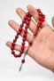 Beautifully Crafted Burgundy Gift Prayer Beads for Men with Wooden Box - 2
