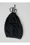 Beanie with Drawstring and Pendant Hip Hop Slouchy Knitwear Lined Unisex - 2