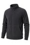 Men's Winter Zipper Pocket Fleece Cardigan Outdoor - 4