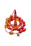 Yellow-Red Color Filtered Fire Amber Prayer Beads Lt1527 - 7