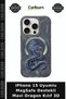 حافظة Blue Dragon متوافقة مع iPhone 15 وتدعم MagSafe، غطاء ثلاثي الأبعاد لحماية الجهاز مع حماية للزوايا