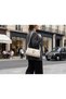 Cream Soft Leather Look Large Internal Volume Women's Hand and Shoulder Bag Bsk2026 - 5