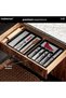 Classic 5 Compartment Silverware Tray with Soft Grip, Carbon - 2