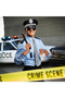 8Pcs Police Costume Accessory Set, Police Hat, Handcuffs, Badge, Walkie-talkie, Whistle, Tie, Sunglasses, Role Play Props for Kids Halloween Carnival Party Cosplay Dress Up - 4