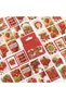 46 Pcs Strawberry Postage Stamp Stickers,23 Patterns for Scrapbooking,DIY Crafts,and Journaling