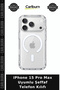 حافظة هاتف شفافة متوافقة مع هاتف iPhone 15 Pro Max، غطاء جهاز ملحق للهاتف المحمول، حافظة ذكية