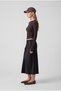 Long Sleeve Fingerless Basic Badi with Crew Neck - 4