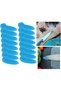 30-Piece Plastic Cutting Tool Tip Protectors,Universal Blade Edge Guards and Point Covers,Blue